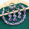 Diamond Filled Zircon Lady Accessories A Set of High Quality Accessories Light Luxury Decoration Set