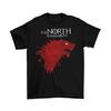 Game Of Thrones The North Remembers T-Shirt NWT Licensed and Official Stark Blood