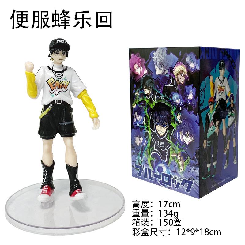 Аниме BLUE LOCK Исаги Йоичи Сейширо Наги Мегуру Бачира Рео Микаге Хёма Чигири Рин Итоши Фигурки Игрушки 17см