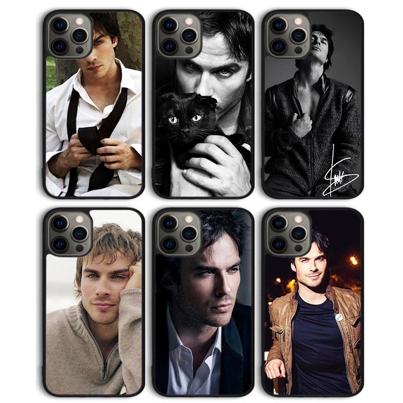Чехол для телефона Ian Somerhalder Дневники вампира tvd для iPhone 17 Air 16 15 14 13 11 12 Pro Max Plus Shell Coque