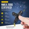 Boat NMEA 2000 N2k Tee T-Connector 5Pin IP67 Waterproof, for Garmin Lowrance Simrad B&G Navico Networks, Boat/Ship/Yacht Parts