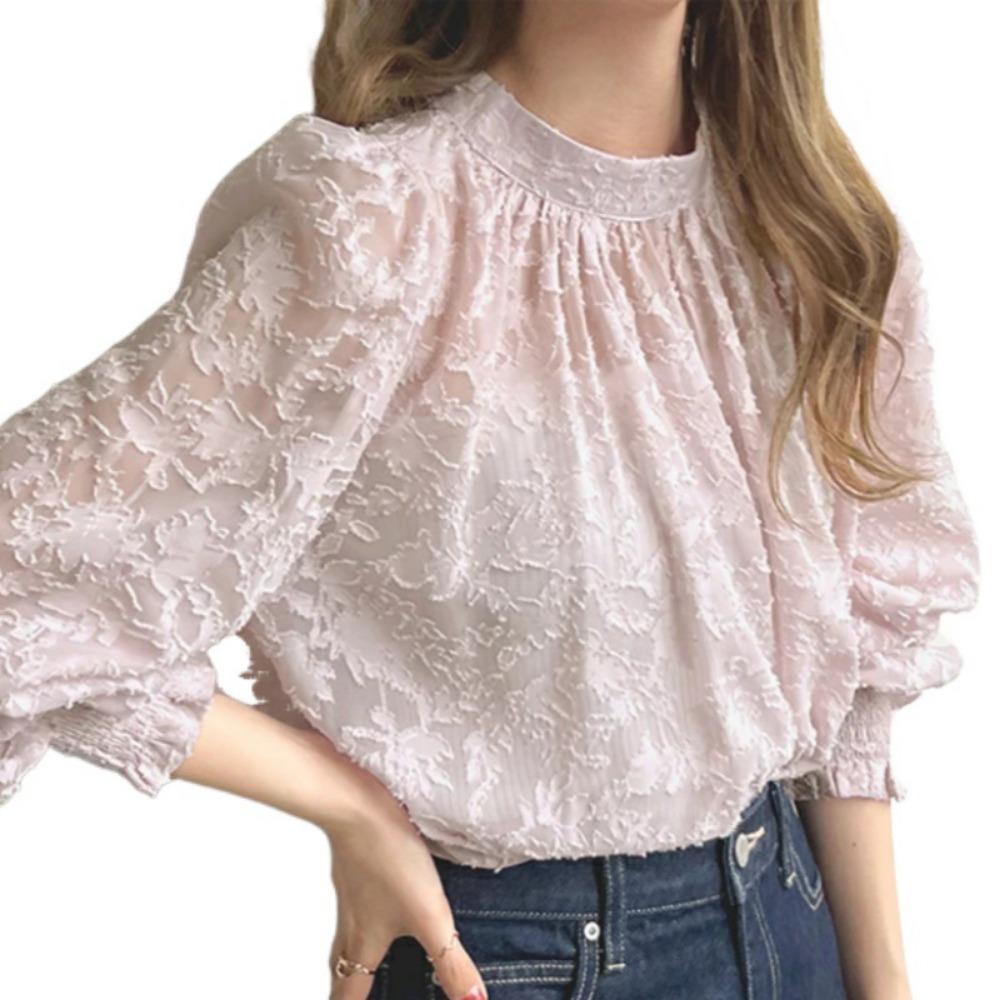 Хорошая ткань весна осень женская шифоновая блузка японская корейская пляжная рубашка кружевной топ солнцезащитный крем рубашка с кондиционером