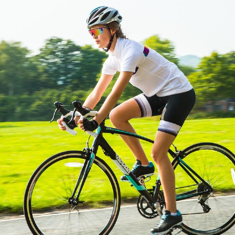 Солнцезащитные очки для велоспорта с большой квадратной оправой UV400, очки для горного велосипеда, солнцезащитные очки для велосипедистов, спортивные очки для бега и езды на велосипеде