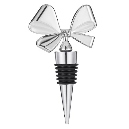 Многоразовая пробка для винной бутылки, винная пробка в форме банта, гибкая пробка для бутылки, подарок на новоселье для любителей вина