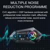 Motorcycle Helmet Bluetooth Headset BT5.4 Handsfree Call Wireless Noise Reduction Waterproof Headphone with RGB Light