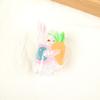 Penguin Cartoon Hair Claw Animals Acrylic Shark Clip Personalized Cute Rabbit Hair Grab  Streetwear