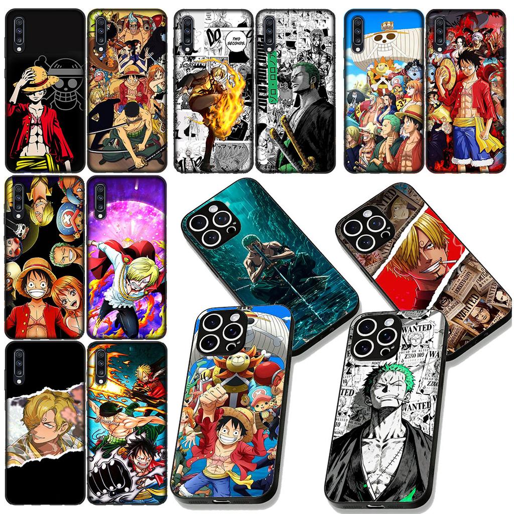 Sanji Luffy ONE PIECES Roronoa Zoro Phone Case for Samsung Galaxy S22 S21 S20 FE Ultra Plus A35 A36 A37 A33 A34 A04 A71 Cover