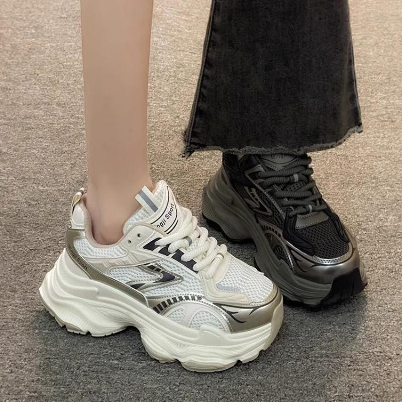 Суперпопулярная обувь для ног small tide cool dad shoes 2025 осень новые универсальные кроссовки ins tide корейская версия нескользящих кроссовок