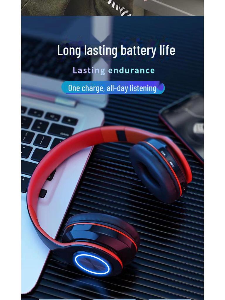 Яркая Bluetooth-гарнитура с мощными басами — беспроводные спортивные и игровые наушники