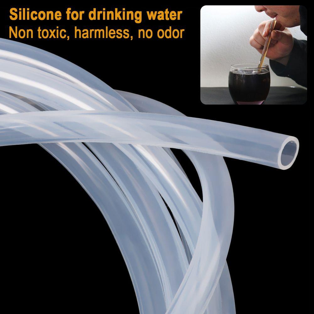 Sale Food Grade Transparent Clear Silicone Rubber Hose Plumbing Hoses Flexible Tube Beer Milk Pipe