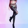 Women Silk Stockings Oil Glossy Seamless Pantyhose Lace High Waist Female Hosiery Smooth Silk Sexy Tights Lingerie