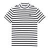 Apc Caroll STripe High Neck Women S T ShirT F26348 TaT Ecru Black