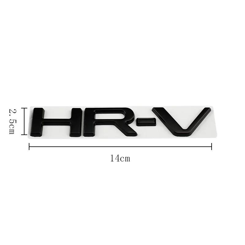 Metal Car Decals Sticker Side Body Badge Styling for Honda HR-V Logo 2025 2017 2019 2020 Auto Rear Trunk Emblems Accessories