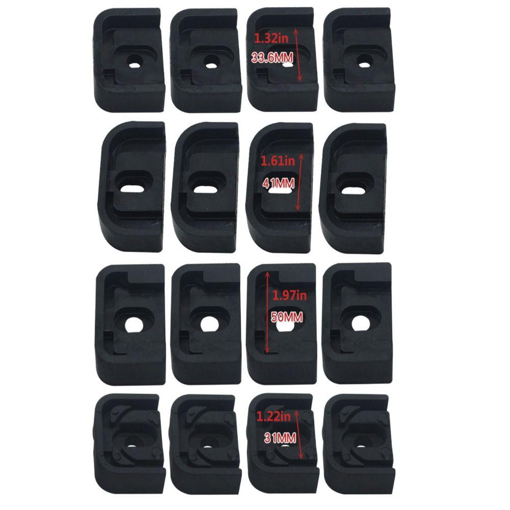 4 шт. Резиновые крепления для кондиционера, резиновая подушка, приподнятое основание, амортизирующие прокладки, антивибрационная прокладка, демпфер, демпфирующая прокладка от вибраций, балкон