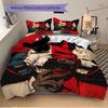 3pcs bedding set Cyberpunk Mask Includes 1 Comforter + 2 Pillowcases, Without Pillow Inserts, Soft Comfortable,a0909084