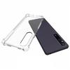 For Sony Xperia 1 V Back Cover WANLONFENG TM Series 2.0mm Clear TPU Phone Case (Big Lens Hole)