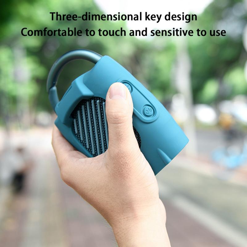 Силиконовый чехол, совместимый с Bluetooth-совместимым динамиком Jbl CLIP4, защитный чехол от царапин