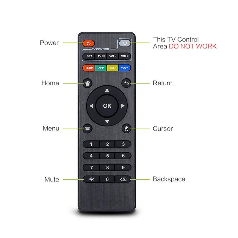 Пульт дистанционного управления для T95X T95M T95N Mxq Mxq Pro 4K Android Smart TV Box
