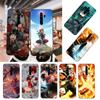 My Hero Academia Anime Phone Case For Xiaomi Mi 12 11T 10T 9T Lite Pro Ultra Note 10 Poco F3 F4 X4 GT Soft Black Phone Cover