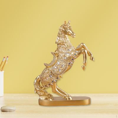 Изящная статуэтка лошади Настольное украшение Коллекционная для офиса Книжной полки