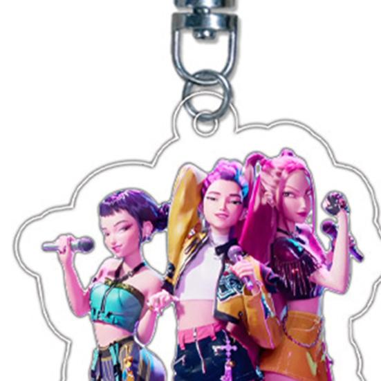 Брелок Охотник на ведьм Yousheng Акриловый Аниме Подвеска Держатель Яркое Выражение Персонажа Брелок Аксессуар для Сумки