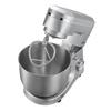 Stand Mixer, 5.7 L Electric Kitchen Mixer, 1500W Dough-Mixer, 10 Speeds Tilt-head Food-Mixer with Stainless Steel Bowl, Dough Hook, Whisk, Beater, for