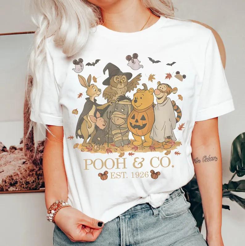 Winnie The Pooh Halloween Tshirt Unisex1