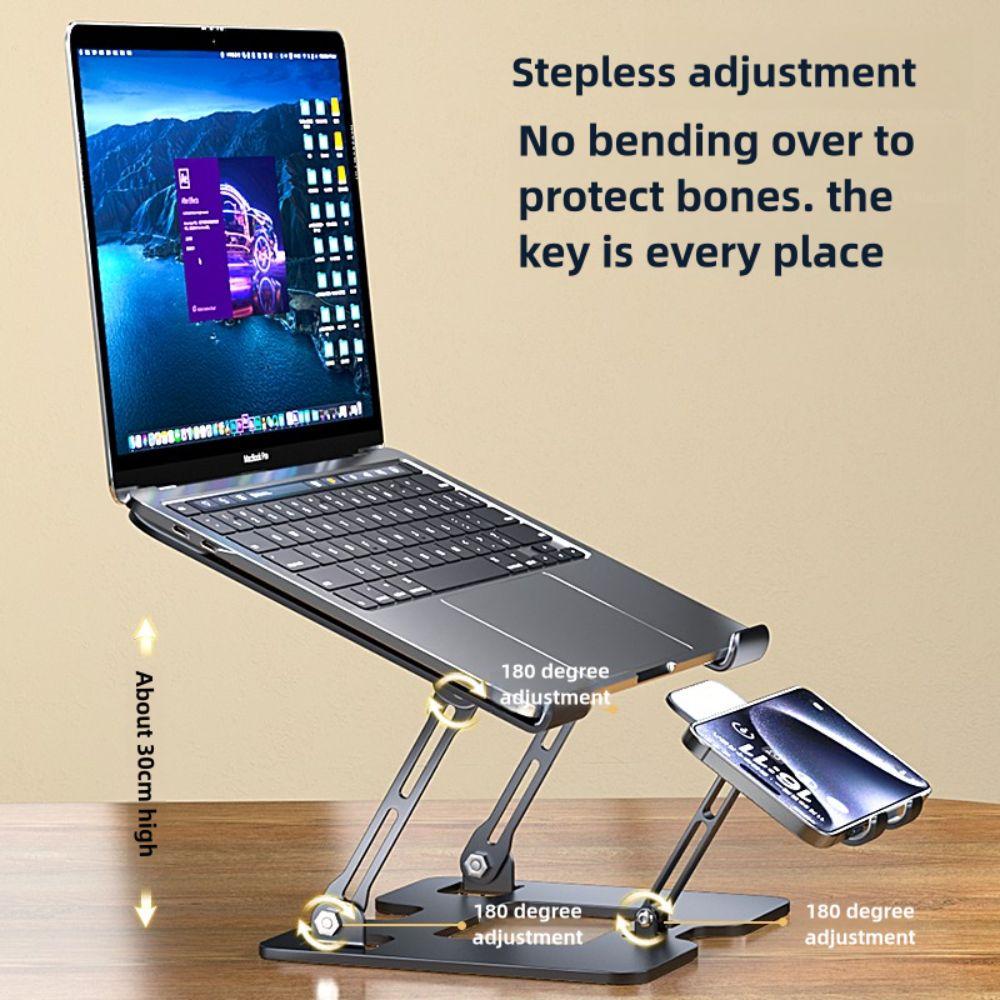 Foldable 2-in-1 Laptop Stand Vertical Cooling  Bracket High Quality Tablet Stand  Office