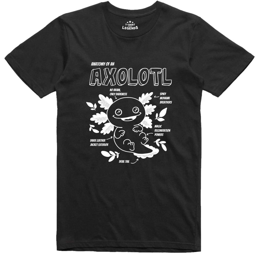 Axolotl Nature T Shirt 100 Cotton Regular Fit Tee