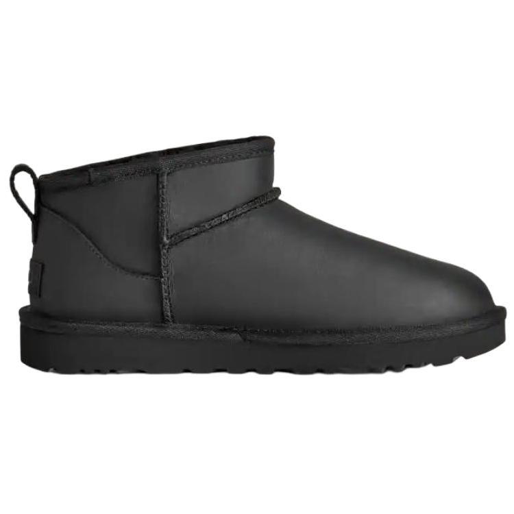 UGG КЛАССИЧЕСКИЕ УЛЬТРА МИНИ Термо Снежные Ботинки Женские Черные Кроссовки 1174210-BLK