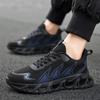 Running Shoes For Men 2025 Summer Lightweight Mens Sports Shoes Cushioning Jogging Breathable Sneakers Black Red Size 46