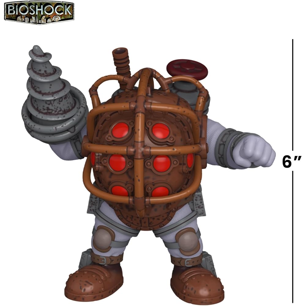 Funko Pop! BioShock Bouncer Большой Папочка Виниловая Фигурка Коллекционная Игрушка для Детей и Взрослых Фанатов Видеоигр