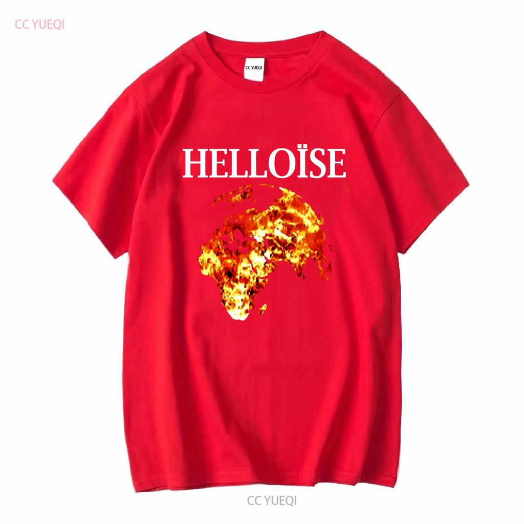 Vintage 90s HELLOISE band tee metal long or short sleeves vintage Washed Stretched Breathable Versatile Top For Everyday Wear