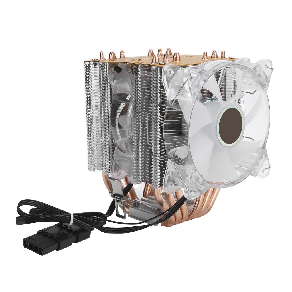 LANSHUO CPU Cooler Computer Supplies 4Pin for Intel LGA/775/1155/1156/1366 AMD/AM2/AM2+/AM3