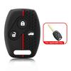 Силиконовый чехол для автомобильного ключа для Honda Civic 2006-2011 2017 Accord CRV 2003 2007 Jazz HRV