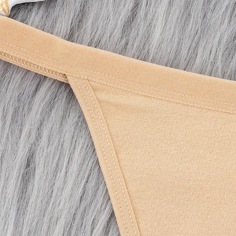 Sexy Women Cotton G String Thongs Low Waist Panties Ladies Seamless Underwear