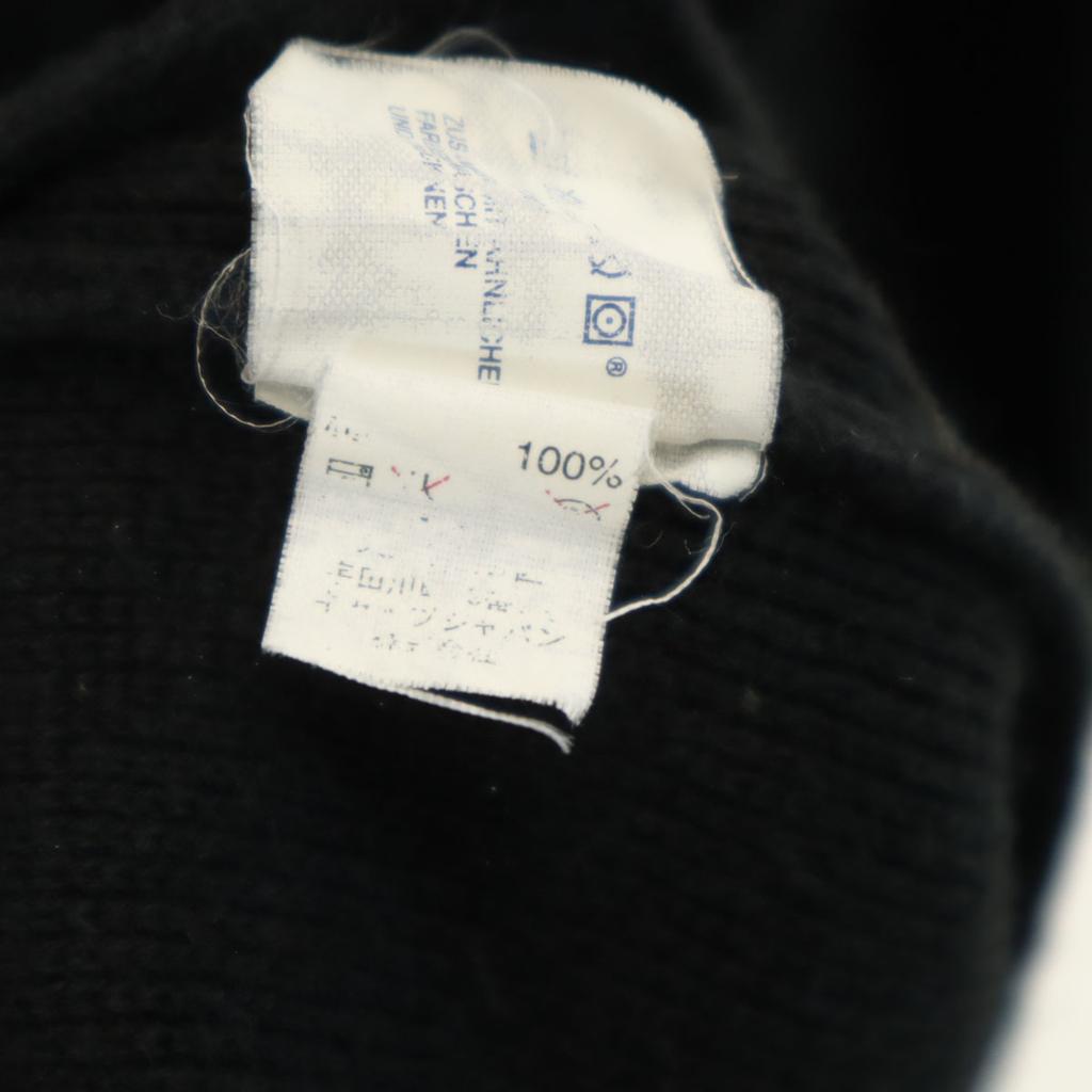 GAP Long sleeve V neck knit L black Men's Used