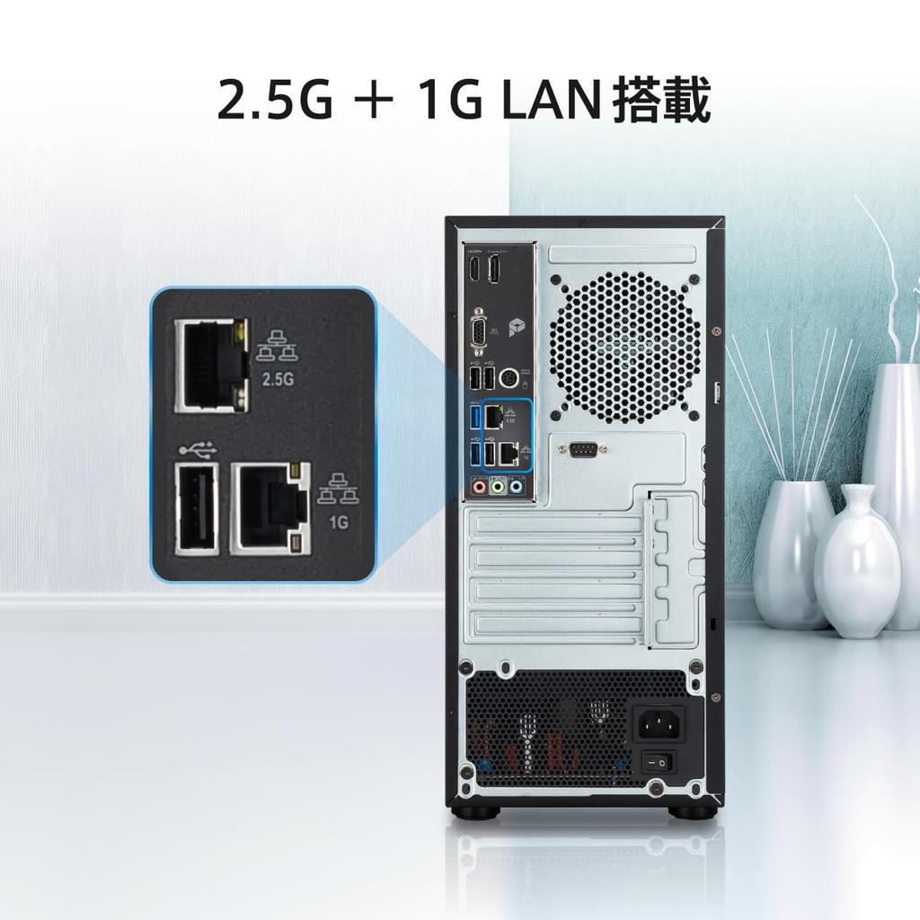 MSI Business Desktop PC PRO DP180 Windows 11 Pro Intel Core DDR5 32 ГБ SSD 512 ГБ USB-клавиатура и мышь включены гарантия 14A-806JP i7-14700 (16 ГБ x2)