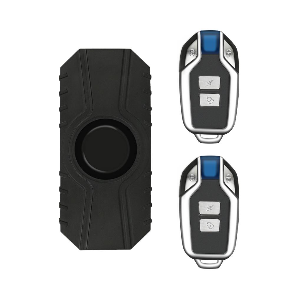 Сигнализация для мотоцикла и велосипеда 113 дБ, громкая вибрация, беспроводная противоугонная система охранной сигнализации с дистанционным управлением