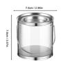 12 Pcs Clear Candy Jars Transparent PVC Paint Cans With Lid DIY Wedding Party Decorations Halloween Trick Or Treat Candy Jar