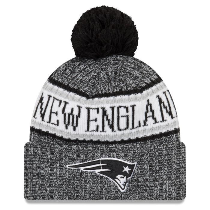 Chapeau - New Era - Nfl Sideline 2018 - New England Patriots - Doublure Polaire - Hiver