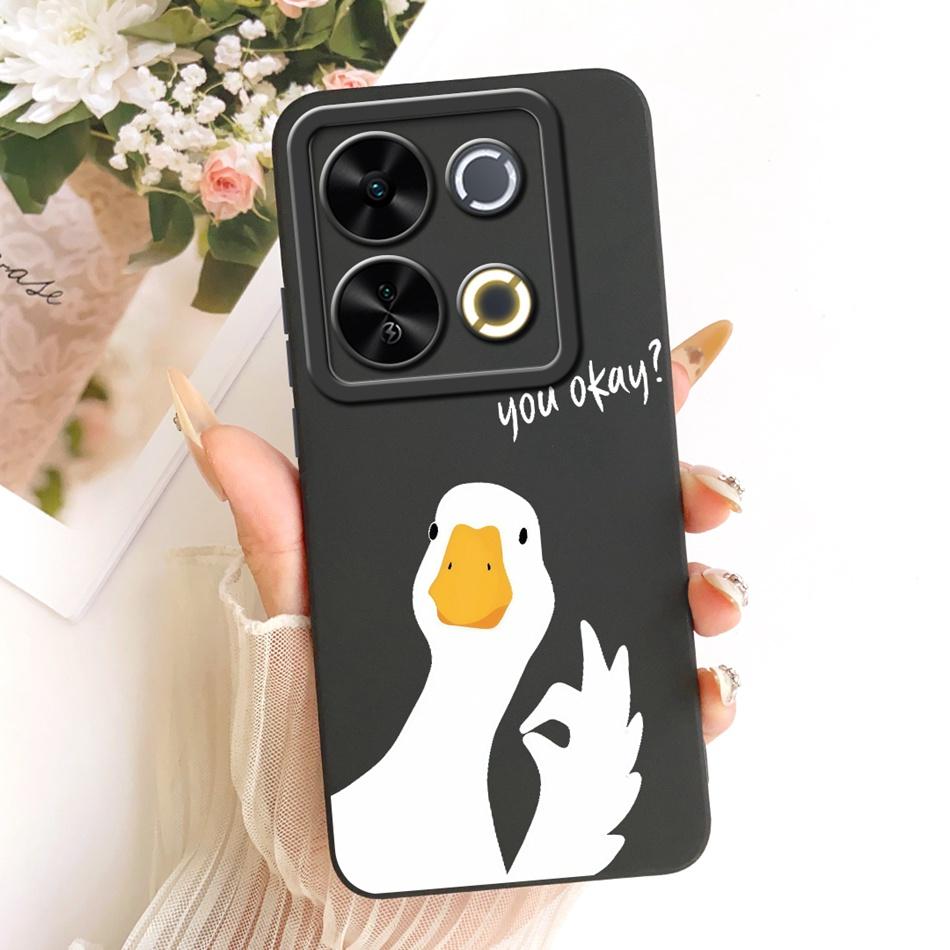 For ITEL P65 Cute Cat Flower Cartoon Phone Case For Itel P671L ItelP65 Shockproof Soft Silicone Covers Bumpers