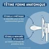 2 Sucettes anatomiques - DODIE - A108 EDL - +18 mois - Mathilde Cabanas Rose