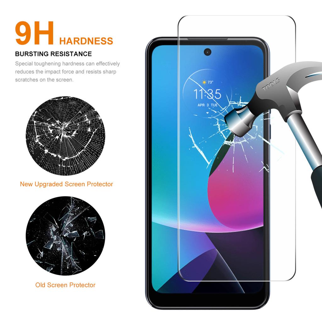 ENKAY HAT PRINCE Для Motorola Moto G Play (2023) Защитная пленка для экрана 4G 0,26 мм 9H Высокоалюминосиликатное стекло 2.5D Пленка с дугообразным краем