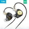 TRN Внутриканальные наушники MT1 MAX Двойной динамический драйвер с магнитом Проводные с переключателем настройки Шумоподавляющие HIFI-наушники Басовая гарнитура Ракушка ST7