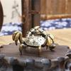 Great Crab Figurine Decorative Copper All Match
