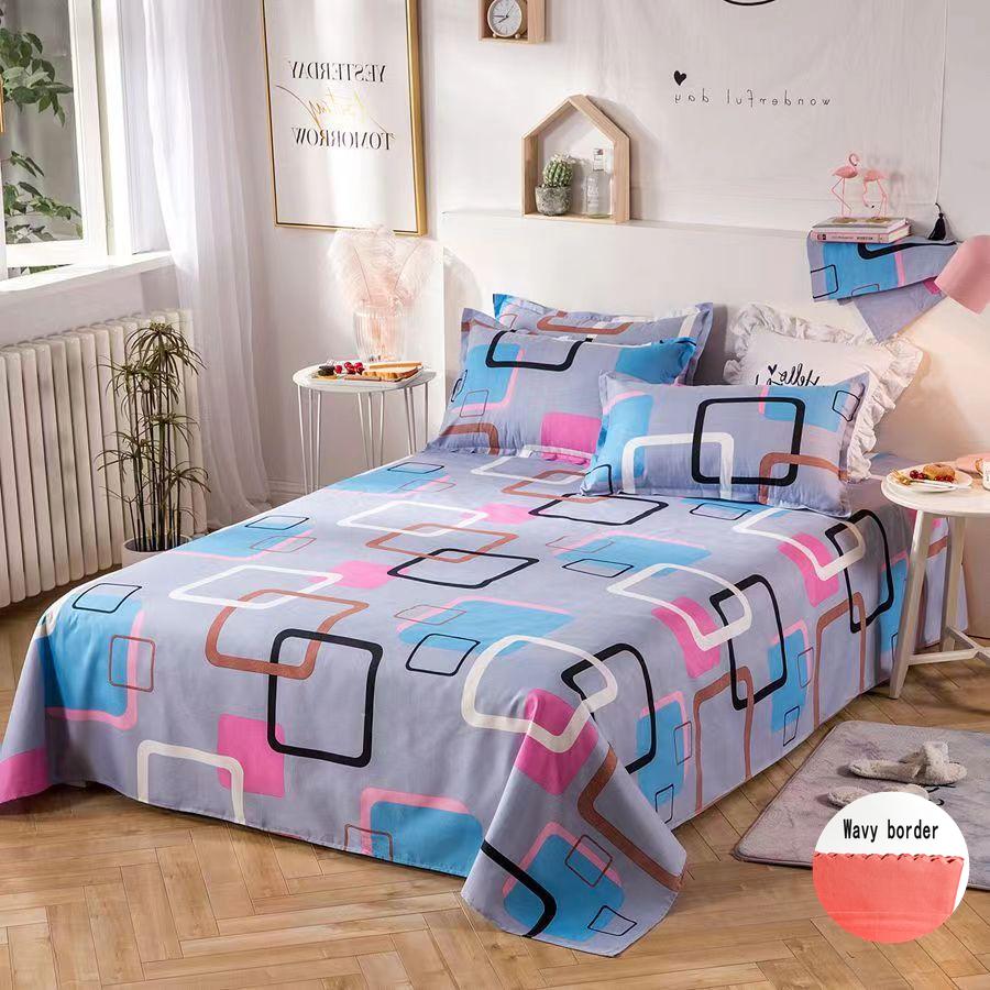 New Bed Sheet Skin-friendly Brushed Thickened Bed Sheet Four Seasons Multi-specification