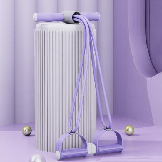 Разделяемый педальный эспандер для лодыжки с ручкой, эластичная йога-веревка для подтягиваний, мужской и женский педальный тренажер для растяжки, оборудование для тренировок