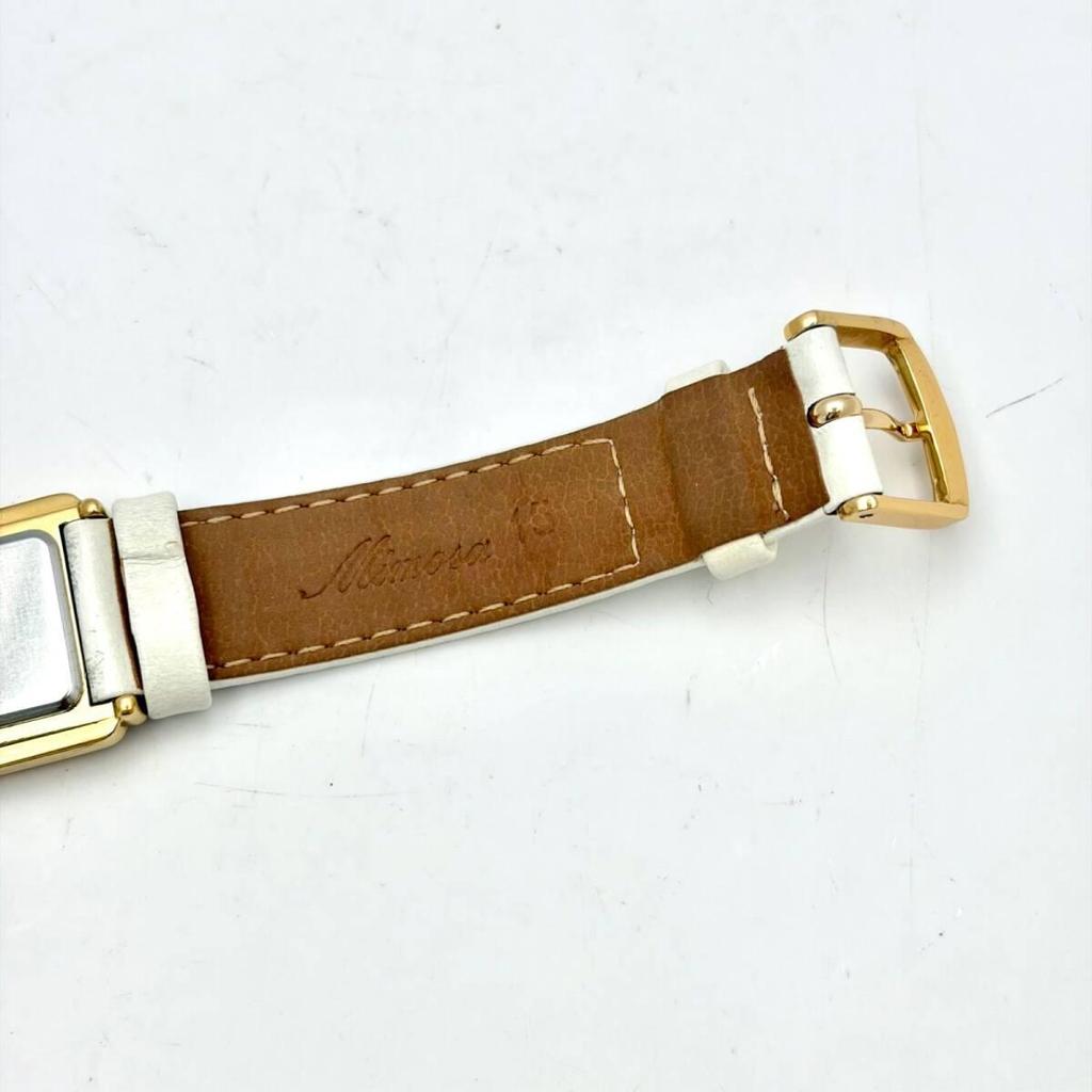 Б/у [Новая батарея] Женские часы SEIKO LASSALE Корпус Квадратный Золотой Римские цифры 1F20-5150 550067