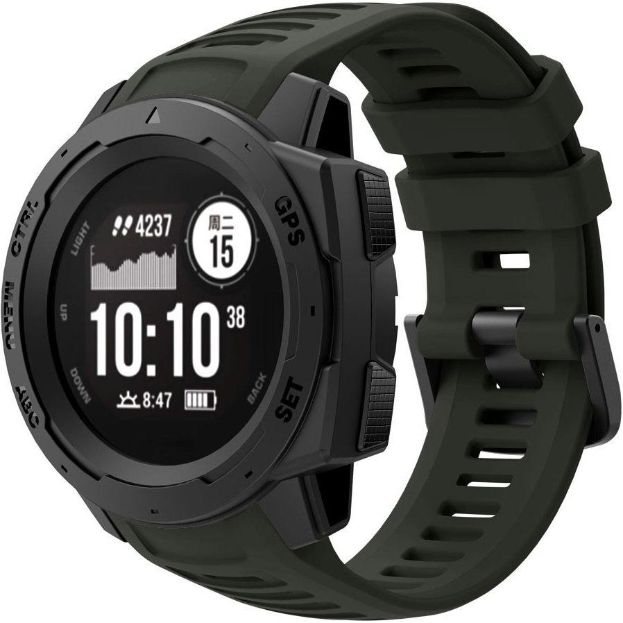 Silicone Strap for Garmin Instinct / Instinct 2, Gray